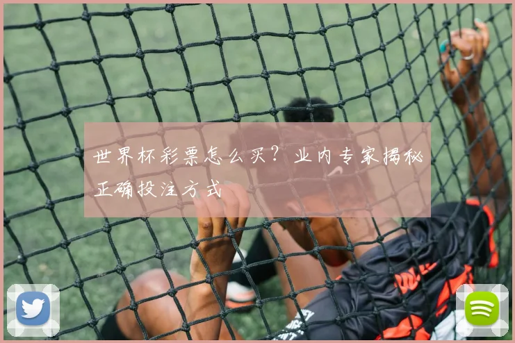 世界杯彩票怎么买?业内专家揭秘正确投注方式